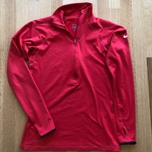 Nike Pro-Fit 1/4 Zip Workout Jacket - Medium